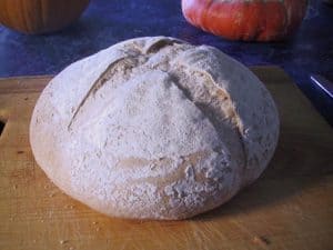 20% Bran plus rye pain au levain, unsliced