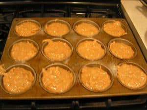 A pan full of joy, or cupcake batter