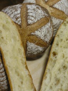 A closeup of some of the Artisan 101 breads