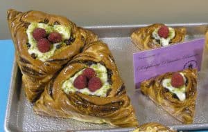 Some of the pastries made by campers at Camp Bread - you see why pastries in the hotel just DIDN'T impress me!