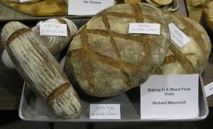 Breads from the brick oven baking class