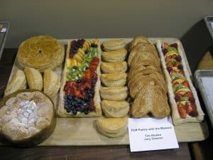 From the Puff Pastry With The Masters class - I had some palmiers (Elephant ears) and they were the best I've ever had