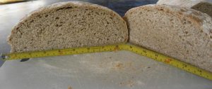 Crumb shot New Bohemian, larger loaf