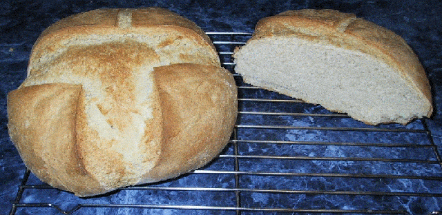 Pain au Levain, three stage bread
