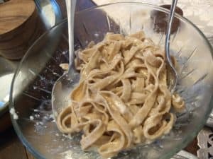 2020-03-24 18.58.13 Fettuccine tossed with butter and Parmesan cheese