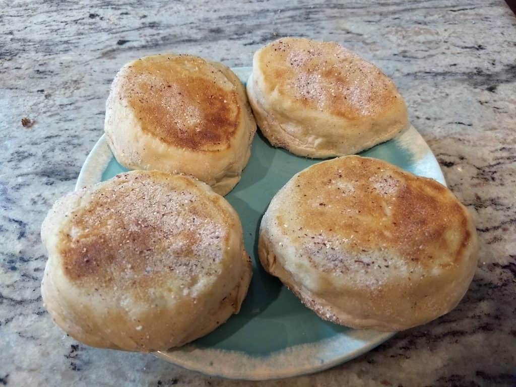Sourdough English Muffins