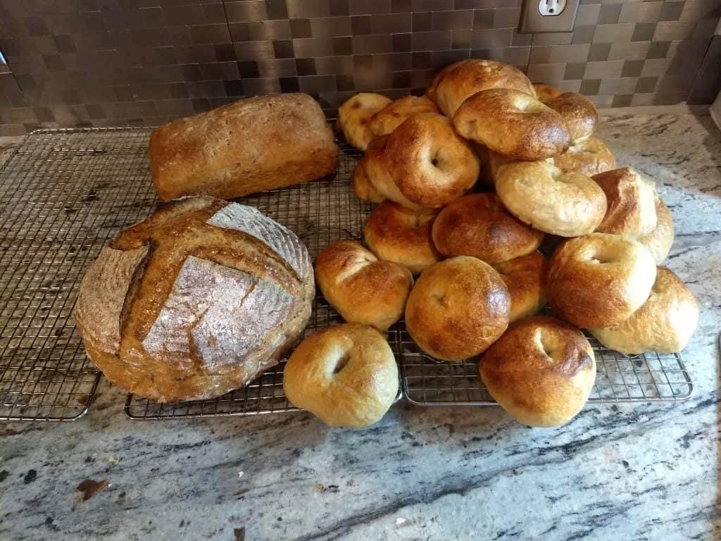 July 25th Bake Bagels and Light Rye Breads
