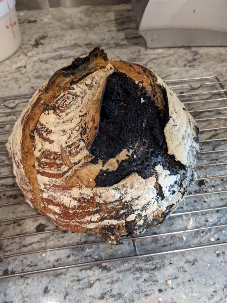 Black Garlic Bread