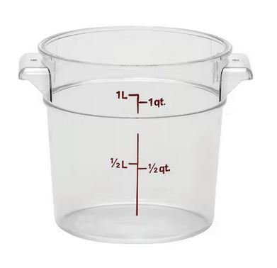 1 Liter Cambro Round Container